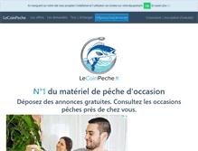 Tablet Screenshot of lecoinpeche.fr